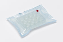 Load image into Gallery viewer, Gelacell™ - Gelatin scaffolds fixed to cell crowns in 12-well plate for 3D cell culture, manufactured by Gelatex Technologies and distributed by Ilex Life Sciences.