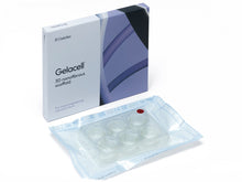 Load image into Gallery viewer, Gelacell™ - Gelatin scaffolds fixed to cell crowns in 6-well plate for 3D cell culture, manufactured by Gelatex Technologies and distributed by Ilex Life Sciences.