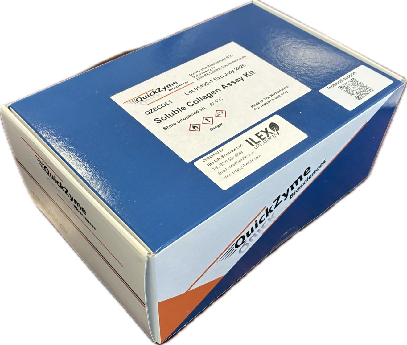 QuickZyme Soluble Collagen Assay Kit (96-well plate format) – Ilex
