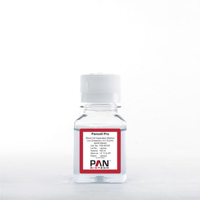 P04-60105: PAN-Biotech Pancoll Pro, Blood Cell Separation Medium, Low Endotoxin (<0,1 EU/ml), 100 ml