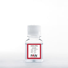 Load image into Gallery viewer, PAN-Biotech Trypsin 0.25% / EDTA 0.02% in PBS, w/o: Ca and Mg, 100 ml bottle, cat. no. P10-020100, distributed by Ilex Life Sciences LLC