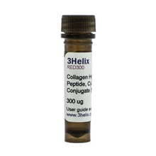 Load image into Gallery viewer, 3Helix R-CHP: Collagen Hybridizing Peptide, Cy3 Conjugate, 300 ug vial, cat. no. RED300, distributed by Ilex Life Sciences.