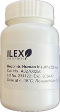 Load image into Gallery viewer, Ilex Life Sciences Recombinant Human Insulin Protein