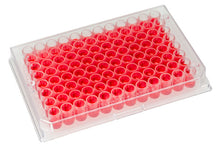 Load image into Gallery viewer, Planet-Safe® Sustainable Labware Microplate, 96-well, Flat Bottom, Sterile, cat. no. PLATE-1000, manufactured by Diversified Biotech and distributed by Ilex Life Sciences.