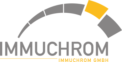Immuchrom logo, manufacturer of Beta-Defensin 2 ELISA for Human Stool, distributed by Ilex Life Sciences
