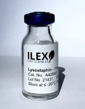 Load image into Gallery viewer, Ilex Life Sciences Lysostaphin, E. coli Recombinant Protein, 1 mg