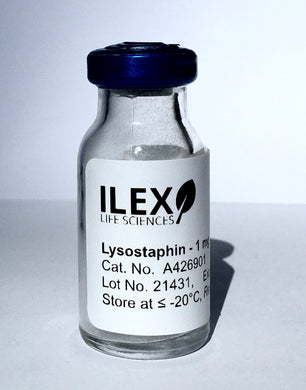 Ilex Life Sciences Lysostaphin, E. coli Recombinant Protein, 1 mg