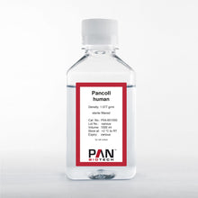 Load image into Gallery viewer, Pancoll Human: Density 1.077 g/ml (1 L) - Cat. No. P04-601000