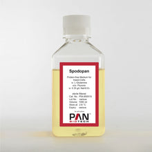 Load image into Gallery viewer, Spodopan, serum-free, protein-free medium for Insect-cells, w: L-Glutamine, w/o: Pluronic, w: 0.35 g/L NaHCO3, 1000 ml (cat. no. P04-85051S)
