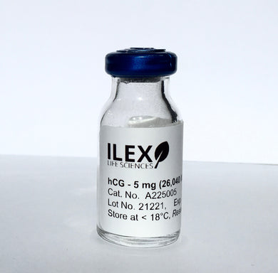 Ilex Life Sciences human chorionic gonadotropin (hCG), 5 mg