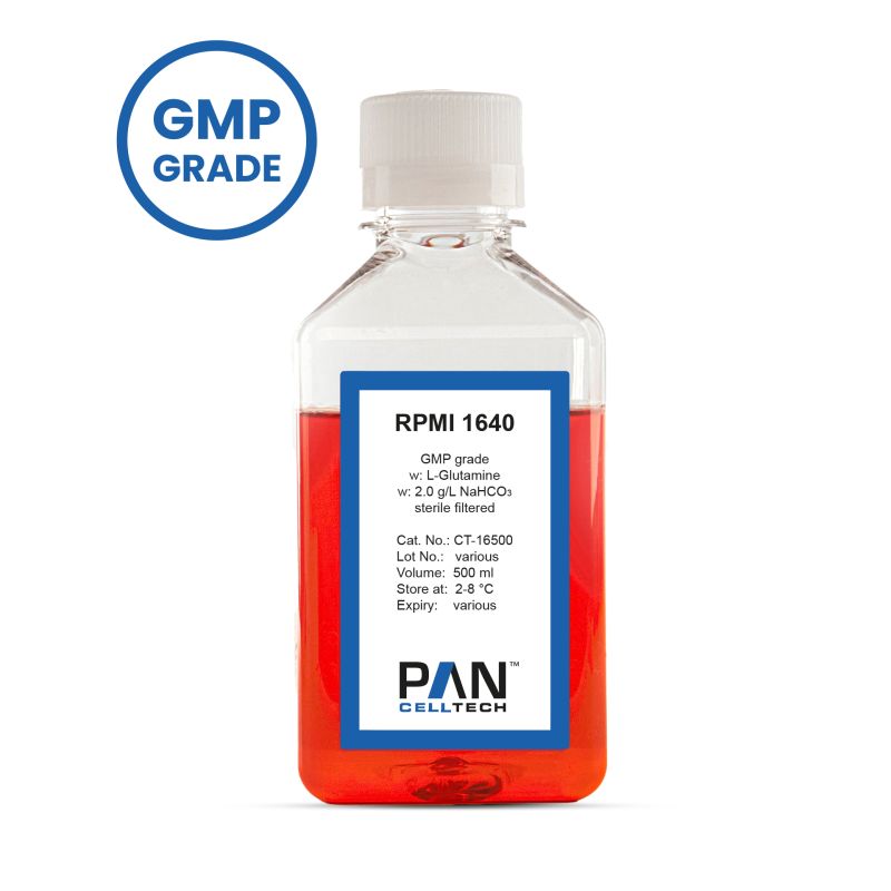PAN-Biotech RPMI 1640, w: L-Glutamine, w: 2.0 g/L NaHCO3 | GMP Grade ...