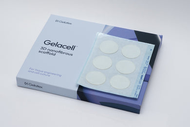 Gelacell™ - Gelatin scaffold inserts for 6-well plate 3D cell culture (6 pack)
