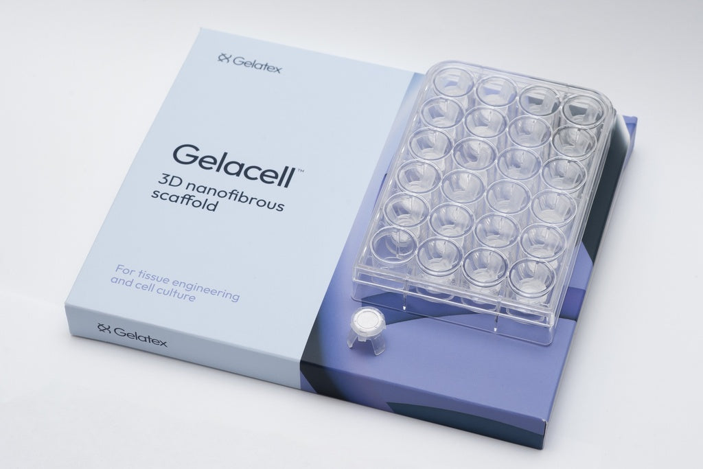 Gelacell™ - PLGA scaffolds fixed to cell crowns in 24-well plate – Ilex ...