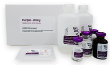 Load image into Gallery viewer, Biocolor Purple-Jelley™ Hyaluronan / Hyaluronic Acid Assay, Standard Size Kit (100 assays), Cat. No. H1000, distributed by Ilex Life Sciences LLC
