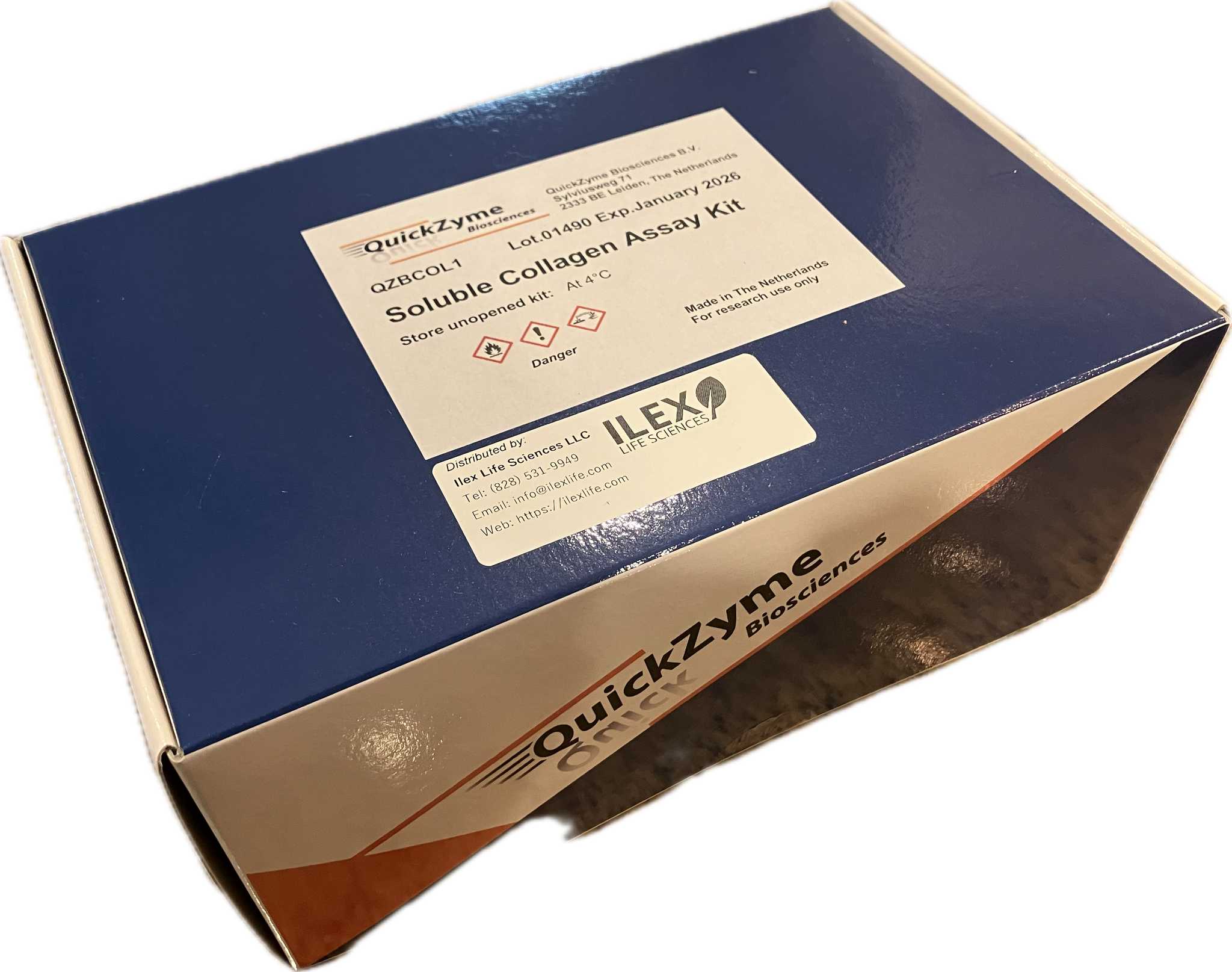 QuickZyme Soluble Collagen Assay Kit (96-well plate format) – Ilex