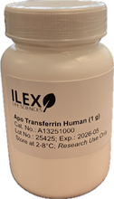 Load image into Gallery viewer, Ilex Life Sciences Apo Transferrin Human, Native Protein (Serum), 1 g

