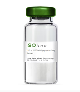 ISOkine® LIF Human, Animal-Free Recombinant Protein, cat. no. IK0700, manufactured by ORF Genetics and distributed by Ilex Life Sciences.