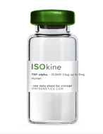 ISOkine® TNF-alpha Human, Animal-Free Recombinant Protein, cat. no. IK2600, manufactured by ORF Genetics and distributed by Ilex Life Sciences.