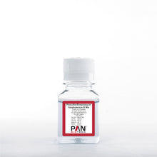 Load image into Gallery viewer, PAN-Biotech Penicillin-Streptomycin-Amphotericin B Mix (10,000 U/ml Penicillin, 10 mg/ml Streptomycin, 25 µg/ml Amphotericin B) in 0.85% Saline Solution, 100 ml bottle, cell culture media supplement, cat. no. P06-07300, distributed by Ilex Life Sciences.
