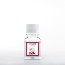 Load image into Gallery viewer, PAN-Biotech Trypsin 0.25% / EDTA 0.02% in PBS, w/o: Ca and Mg, 100 ml bottle, cat. no. P10-020100, distributed by Ilex Life Sciences LLC
