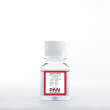 Load image into Gallery viewer, PAN-Biotech Trypsin 0.05% / EDTA 0.02% in PBS, w/o: Ca and Mg, 100 ml bottle, cat. no. P10-023100, distributed by Ilex Life Sciences LLC
