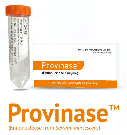 Provis Biolabs Provinase™ Endonuclease Enzyme (Serratia marcescens), expressed in E. coli, compare to Benzonase