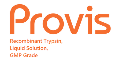 Provis Biolabs Recombinant Trypsin, Liquid Solution, GMP Grade, distributed by Ilex Life Sciences LLC