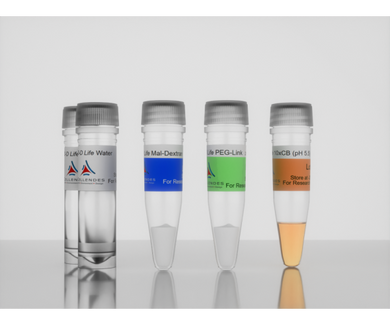 3-D Life Dextran-PEG Hydrogel FG Kit, cat. no. FG90-1, manufactured by Cellendes GmbH and distributed by Ilex Life Sciences LLC.