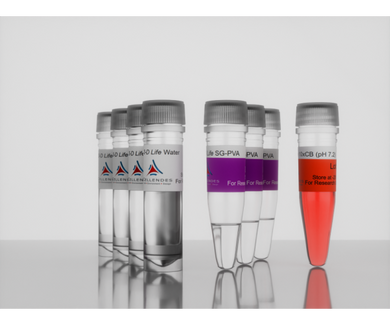 3-D Life SG-PVA Component (3 x 170 µl), hydrogel polymer, cat. no. M81-3, manufactured by Cellendes GmbH and distributed by Ilex Life Sciences LLC.