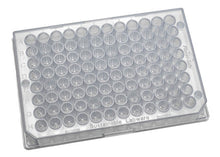 Load image into Gallery viewer, Planet-Safe® Sustainable Labware Microplate, 96-well, Flat Bottom, w/ Lids, Sterile, cat. no. PLATE-1100, manufactured by Diversified Biotech and distributed by Ilex Life Sciences.
