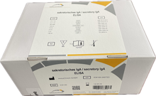 Load image into Gallery viewer, Secretory IgA (sIgA) ELISA for Human Stool, Saliva (ImmuChrom), cat. no. IC6100, manufactured by Immuchrom GmbH and distributed by Ilex Life Sciences LLC.
