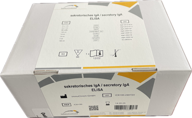 Secretory IgA ELISA kit box