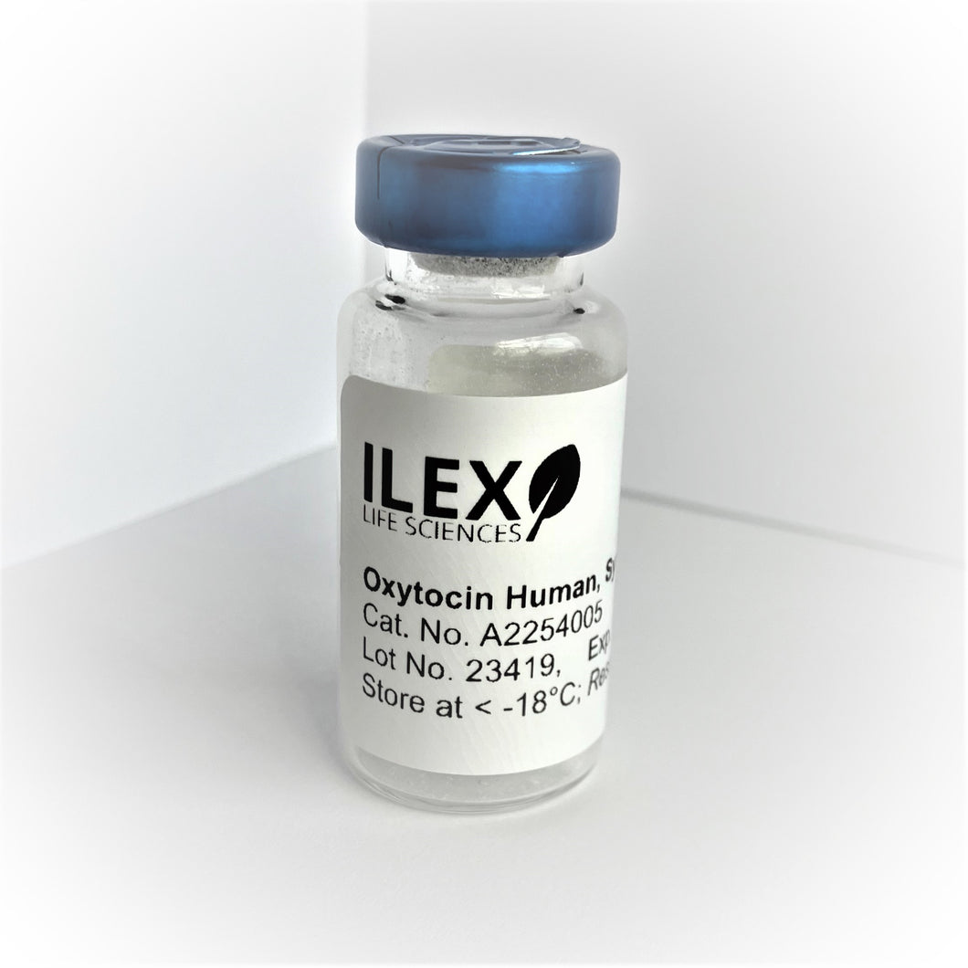 Ilex Life Sciences Oxytocin (OT) Human, Synthetic Protein Hormone, Lyophilized, 5 mg
