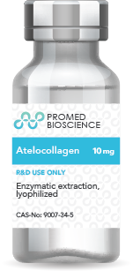 Promed Bioscience Atelocollagen, Porcine Type I, Enzymatic Extraction, Lyophilized Vial