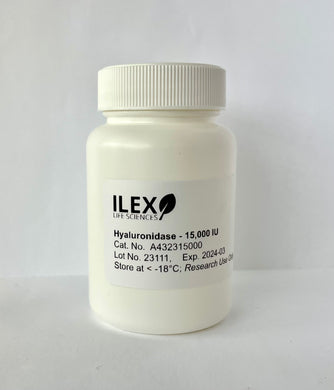 Ilex Life Sciences Hyaluronidase Enzyme 15,000 IU