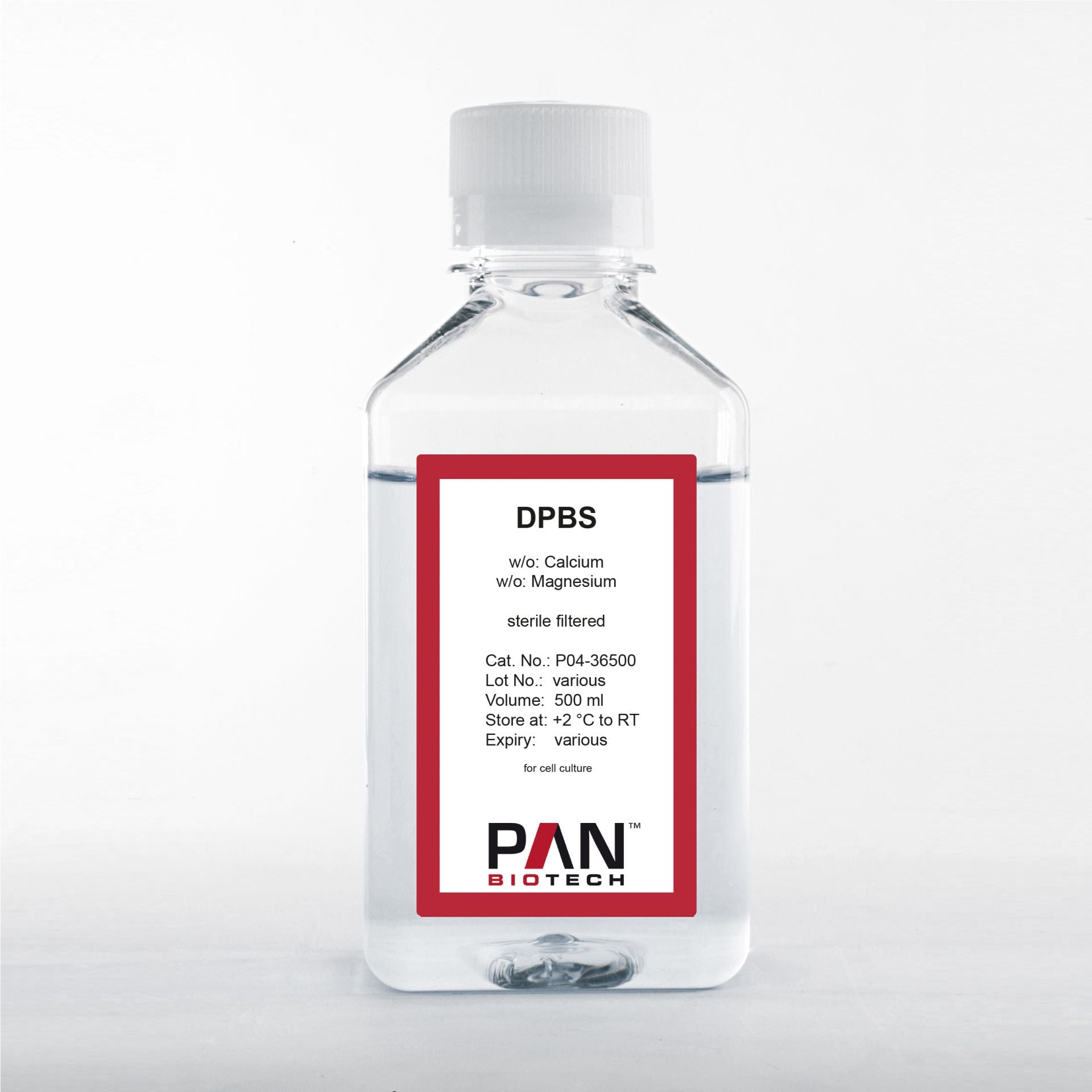 Dulbecco's Phosphate-Buffered Saline (DPBS), without Ca and Mg – Ilex ...