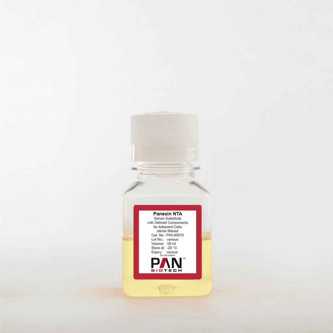 PAN-Biotech Panexin NTA Fully-Defined Serum Replacement for Adherent Cells (50 ml) - Cat. No. P04-95070
