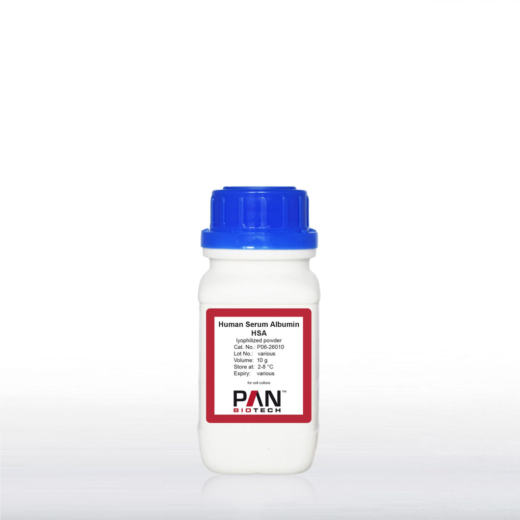 PAN-Biotech Human Serum Albumin (HSA), lyophilized powder (10 grams)