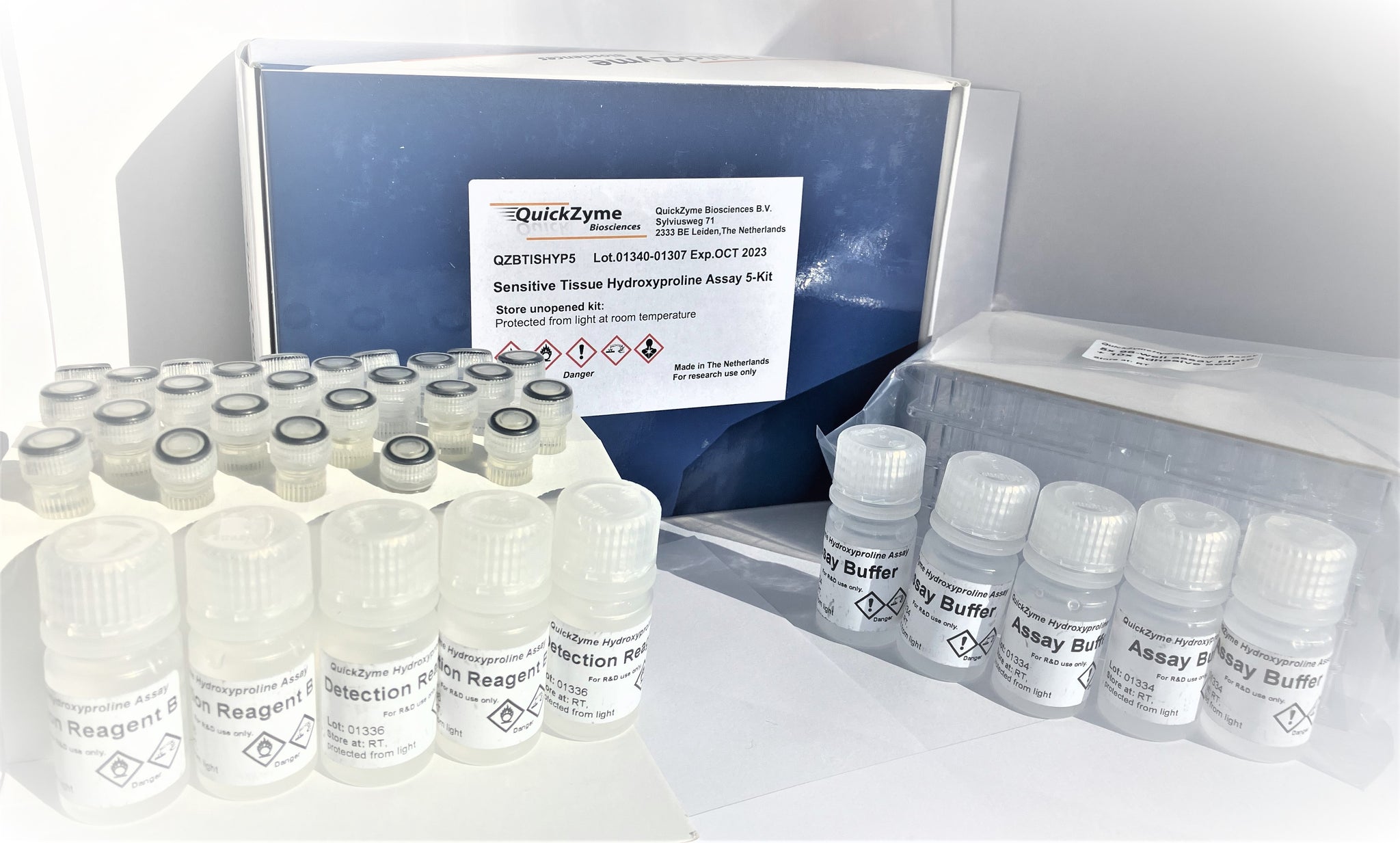 QuickZyme Sensitive Tissue Hydroxyproline Assay Kit – Ilex Life Sciences